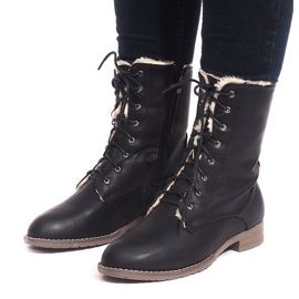 Botas de abrigo W159 Negro 4