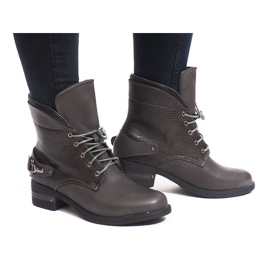 Botas de moda V-7 Gris 5