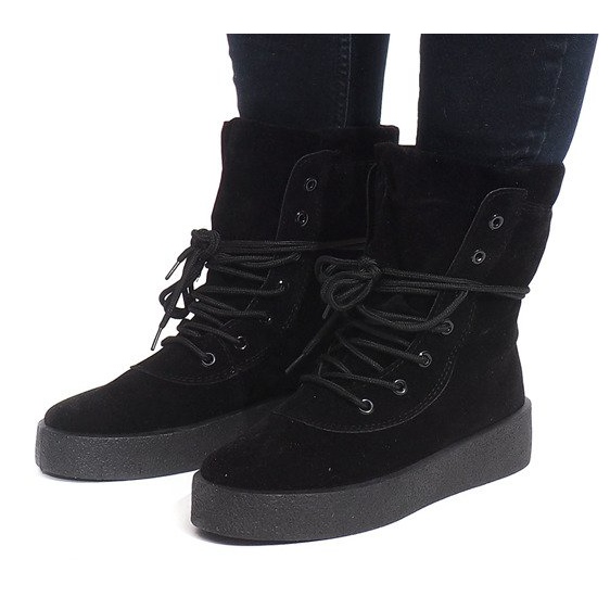Botas negras Creepersy 982-PA negro 1