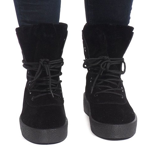 Botas negras Creepersy 982-PA negro 2