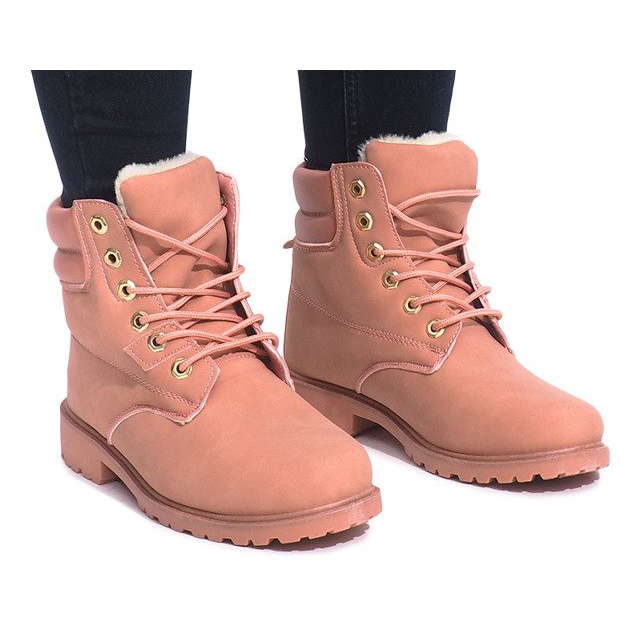 Botas Timber Warm KS-17 Rosa rosado 1 Botas Timber Warm KS-17 Rosa rosado 1