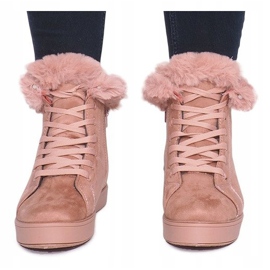 Zapatillas Warm XY-288 Pink rosa 1