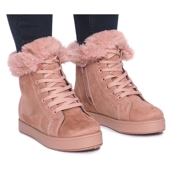 Zapatillas Warm XY-288 Pink rosa 2