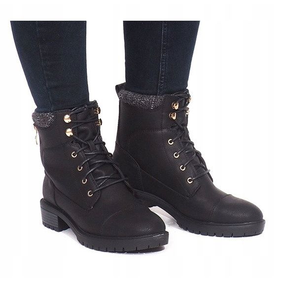Botas de abrigo B9817-KB Negro 2