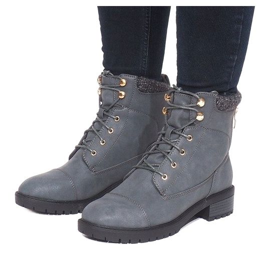 Botas de abrigo B9817-KB Gris 1 Botas de abrigo B9817-KB Gris 1