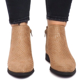 Botines Ante Jodhpur 1510 Beige 1 Botines Ante Jodhpur 1510 Beige 1