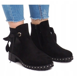 Botas de ante DR1798-64 Negro 2