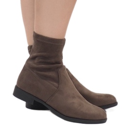 Botines de ante Jodhpur XQ99 Khaki multicolor verde 2