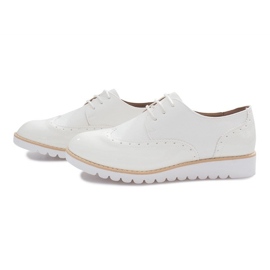 Zapatos de jazz blancos Delphine 3