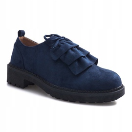 Zapatos Gaia ante azul marino 1