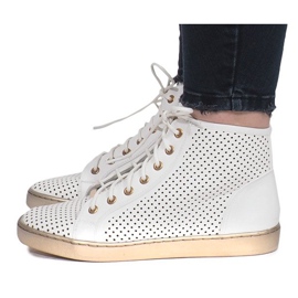 Zapatillas Maud caladas blancas blanco 1