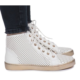 Zapatillas Maud caladas blancas blanco 4