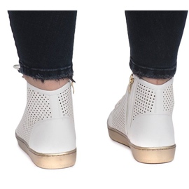 Zapatillas Maud caladas blancas blanco 5