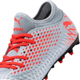 Botas de fútbol Puma Future 4.4 Mg Jr 105697-01 multicolor gris 2