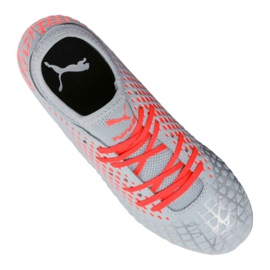 Botas de fútbol Puma Future 4.4 Mg Jr 105697-01 multicolor gris 3