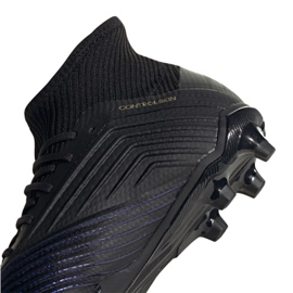 Botas de fútbol adidas Predator 19.1 Fg Jr G25791 negro negro 5
