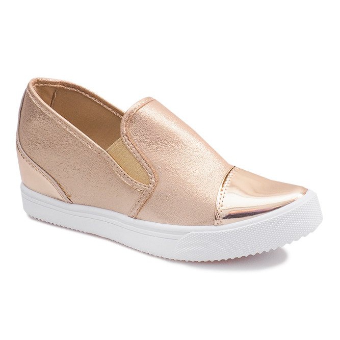 Zapatillas de cuña TL018-8 Dorado rosa amarillo 1