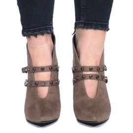 Botines Karine beige 1