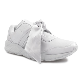 Deportivas grises con lazos Laure 1