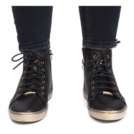 Zapatillas Maud caladas negras negro 2 Zapatillas Maud caladas negras negro 2