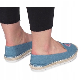 Alpargatas Flaming Jeans azules 3