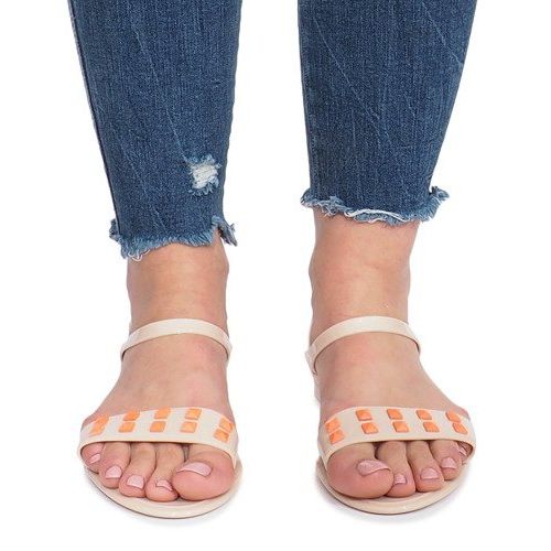 Sandalias Meliski Nuevo beige 1