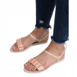 Sandalias Meliski Nuevo beige 3