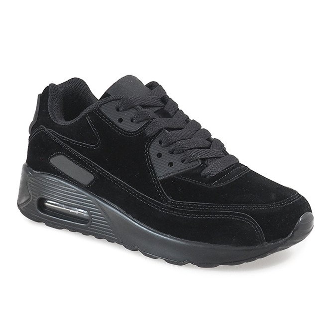 Zapatillas deportivas negras 55120-1 negro 1 Zapatillas deportivas negras 55120-1 negro 1