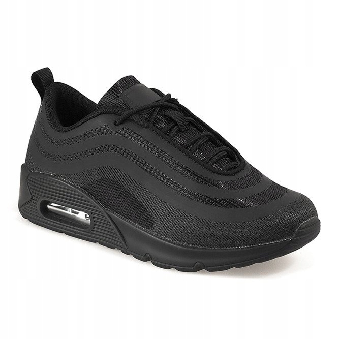 Zapatillas deportivas negras V0270-1 negro 1 Zapatillas deportivas negras V0270-1 negro 1