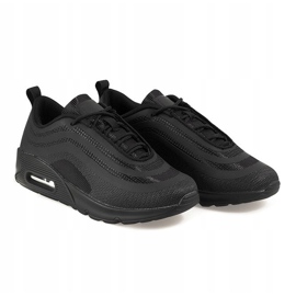 Zapatillas deportivas negras V0270-1 negro 3