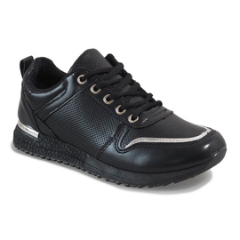 Zapatillas negras LT604F negro 1 Zapatillas negras LT604F negro 1