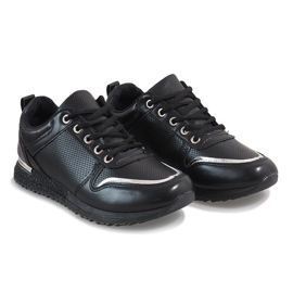 Zapatillas negras LT604F negro 2