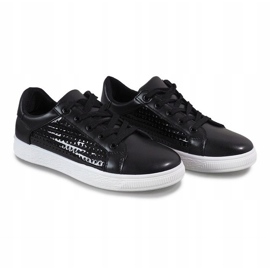 Deportivas negras caladas 6738-Y negro 3