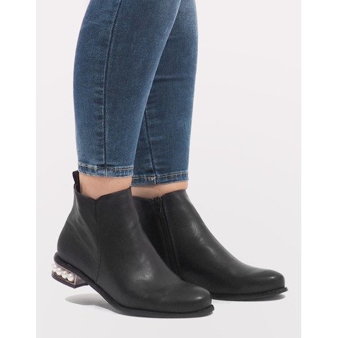 LEI-189 botas negras con perlas negro 2 LEI-189 botas negras con perlas negro 2
