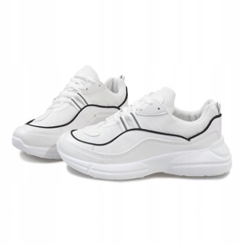 Calzado deportivo blanco de moda LI-4002 4