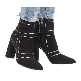 Botines ante tachuelas 1932 negro 1