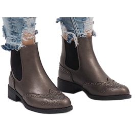 Botas grises con tachuelas K86 Jodhpur boots 2 Botas grises con tachuelas K86 Jodhpur boots 2