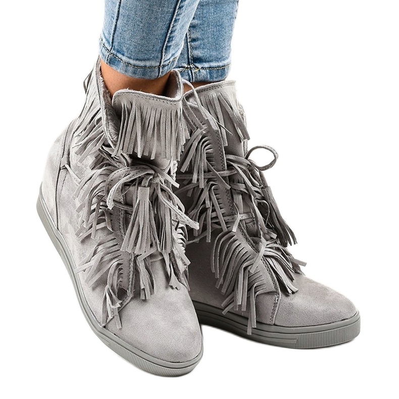 Zapatillas grises con aislamiento H6301AR-36 2 Zapatillas grises con aislamiento H6301AR-36 2