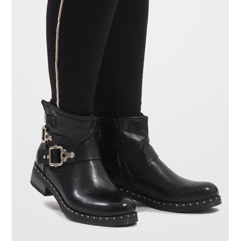 SDS Botas cruzadas negras 7313-PA negro 1