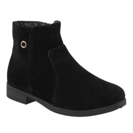 Kayla Shoes 885 botas negras con aislamiento negro 1