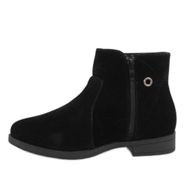 Kayla Shoes 885 botas negras con aislamiento negro 2