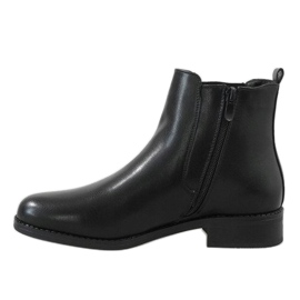 Kayla Shoes Botas negras aisladas 8961 negro 2