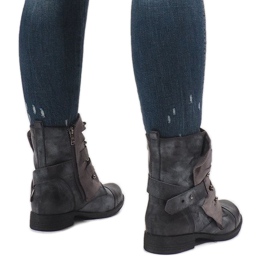 Botas grises con cordones aislantes BL698-KB 3