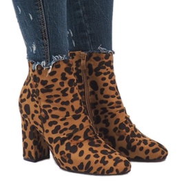 Botas de leopardo en el poste OM803 multicolor 1