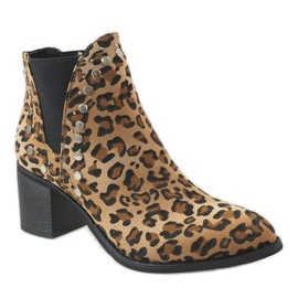 Erynn Botas de leopardo en el poste M290-1 multicolor 1