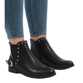 Botas negras BM166 negro 1 Botas negras BM166 negro 1