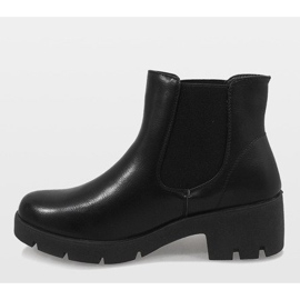 Tacones altos negros aislados 9996-3 3