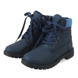 Botas aislantes azul marino para mujer NR06-2 3