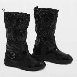Bota aislante lacada corta negra Y110 negro 5