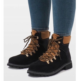 Botas de mujer ante negro BK-29 1